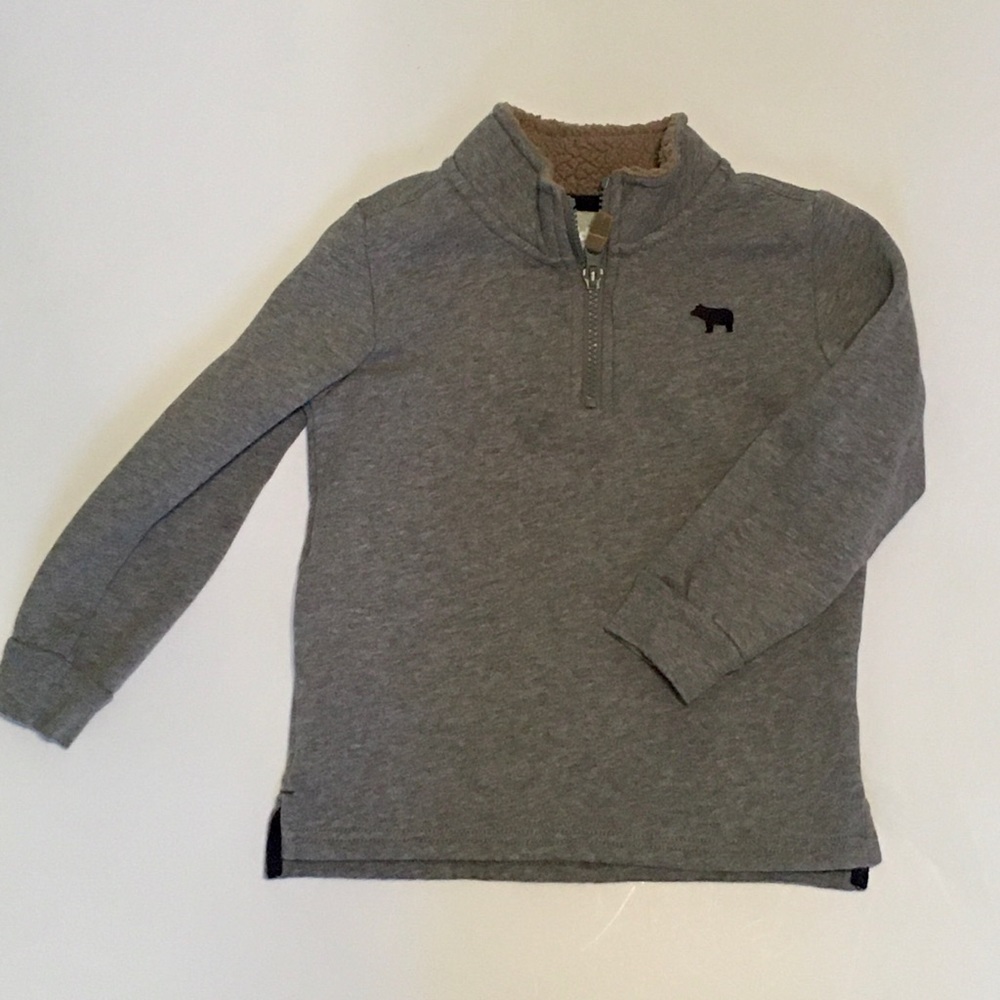 4T Boys zip pullover